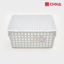 [다이소]키즈바구니7호(화이트)-64944, 1개, 화이트