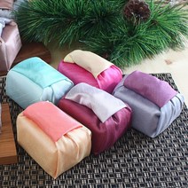 고서임의천일염 천일염 300g 함초소금 금비산호 둥근매듭 보자기 답례품, 1개, 산호금비 함초소금 300g