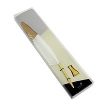 마그넷 시렌느 스탠드 깃털 펜, SIRENEPURE WHITE × 1개