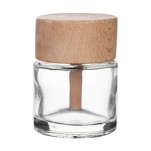 차량용 디퓨저 용기 원통우드캡용기 50ml-1개/재료 공병
