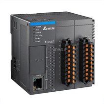 Delta AS300 AS228PA 프로그래머블 컨트롤러 16DI 12DO PNP USB 이더넷 포트 내장 CANopen RS485x2 In box