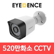 아이던스 EDN-QB1 / 520만화소 QHD 실외 CCTV 적외선 보안 감시 방수카메라, EDN-QB1+DC12V 2A