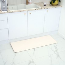 리꾸 양면 PVC 주방매트 북유럽풍 부엌 욕실 싱크대 주방 발매트, 패브릭트윈