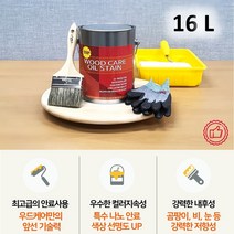 [다바이마켓] 야외 나무 시설물 보호 코팅제 16L, 연두, 1개