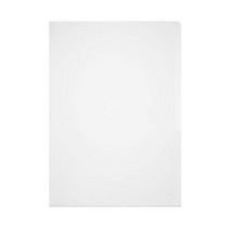 L자 PVC홀더 화일 2339 투명 1P (듀라블)