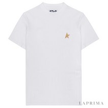 골든구스 라프리마 [GOLDENGOOSE] 스타 컬렉션 레귤러 여성 티셔츠 GWP01220-P000594-10272