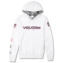 VOLCOM USST ICONIC 스톤 풀오버 화이트