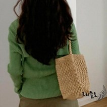바캉스 원통형 가방 데일리백 밀짚디자인 시원한 버킷백 여름가방 여성 미니 대학생 숄더백 비치백 직장인데일리백 휴양지가방