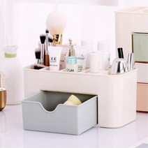 원룸 기숙사책상위 화장품 정리수납함 비녀 브러쉬 좁은 보관함 곱창머리끈 헤어핀 사무실 10대여성 집게핀