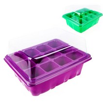 세경팜 칼라모종트레이 세트 지피펠렛 모종판 수경재배 화분, 모종트레이(화이트)