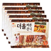 메가펫 더올바른 강아지간식 300g x5개, 5개, 오리우유껌