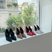 [아이슈즈] 여성사이드오픈힐 오픈슈즈 여성구두 64617