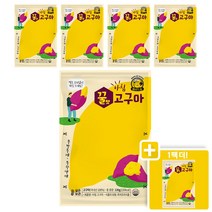 [바로드숑]해동없이 바로먹는 통고구마(120g x 5팩) (+1팩 더 증정), 120g x 6팩