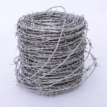 디자인휀스 메쉬휀스 EGI 가드레일 저렴한 아연 도금 강철 가시 와이어 정원 농장 보호 가격 x 10m, 2.2.8mm HG-DW10meters