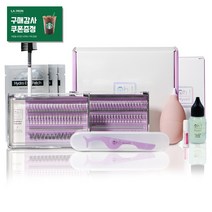 오마이셀프 속눈썹연장키트 / C컬래쉬 전처리제 속눈썹풀 핀셋 부자재 올인원세트, C컬/11-12mm(화려한)