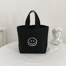 TQ Style 스마일 피크닉 데일리 미니 토트백 TQ500