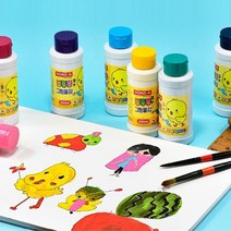동아 딩동댕 수채화 물감 200ml, 남색