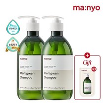 마녀공장 허브그린 샴푸 510ml x2 (+샴푸8mlx3) (2024.04.14), 단품
