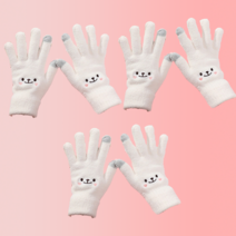 여아장갑 여성 눈썰매 커플 수면 스마트폰 터치장갑