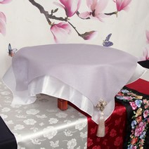 원형상보자기세트 8번 돌상테이블보 전통테이블보, 원형상보자기세트08번(연분홍)
