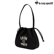 르꼬끄 아치팩 스트링 스몰숄더백 QM322LBG93 BLK, 블랙