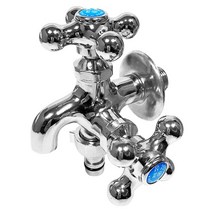 [두갈래수도꼭지]수도꼭지.커플꼭지.수전.세탁기.수도.연결호스.양갈래.멀티.베란다.물주기