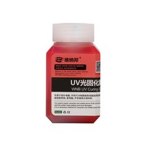 wnb 100g uv 감광성 솔더 마스크 잉크 경화성 납땜 방지 부식성 arcing pcb 회로 기판 수리 용접 페인트 오일, 협력사, 100 그램, 빨간색