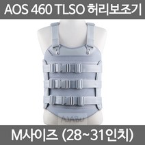 아오스 의료용 TLSO 허리보조기 AOS460 고급형 SIZE M, 여성용_460_L사이즈(32-35인치)