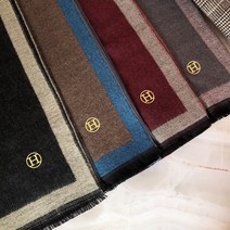 남녀공용 에르 배색머플러 H 머플러 5color