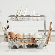 한샘 정 올스텐 식기건조대 식기 스텐 스탠다드 세트 2단 5378ea