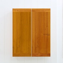 디아로마 프리미엄 원목 양문 욕실장, 오크, 1