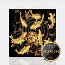 보석십자수 수재샵 샤이닝 황금잉어 40x40cm