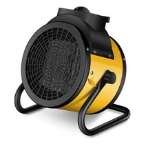 2KW - 3KW 전기 팬 히이터 / 농업용 산업용 공업용 창고 공장 비닐하우스 열풍기 난방기 온풍기, 03 2000W(Yellow)