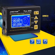 레이저수평계 줄자 고정밀 0005 90 전문 이중 축 디지털 각도기 경사계 레벨 도구 각도
