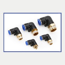 퀵 커플러 공압 에어 커넥터 피팅 PL/PB/PC/PCF/SL 4mm 6mm 8mm 스레드 1/8 인치 1/4 3/8 1/2 스트레이트 호스 파이프, [05] 6-01, [03] PC