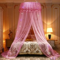 dreamy princess bed hang dome 모기장 유니버설 baldachin 캠핑 텐트 곤충 커튼 침대 bi-parting net children home, c2