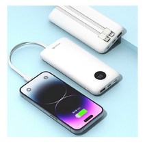 [이에스몰]보조배터리 10000mAh LG벨벳 G8 G7 Q61 Q52 Q51 Q9 Q7-1124EA, [ES] PA10HPQ - 화이트
