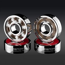 JAPY 화이트 블랙 세라믹 스피드 인라인 스케이트 베어링 608zz 8 22 ​​7mm Deep Groove Skating 7 Balls ABEC-9 Skateboard Be, 모델 1