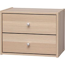 아이리스 오야마 스택 박스 인출 폭 40×안길이 28.7×높이 30.5 cm내츄럴 STB-400 H