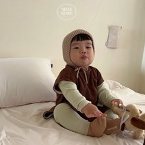 미니로브 테리소프트베스트 아기옷 베이비 유아동 상의 데일리 나들이