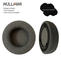 Corsair virtuoso RGB 무선 SE 헤드셋 헤드폰 가죽 슬리브 이어폰 귀마개 용 nullmini 교체 용 이어 패드 폼, 회색 벨루어