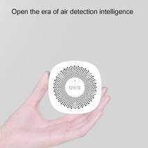 복합가스측정기 가스감지기 휴대용 대기 질 CO2 미터 다기능 이산화탄소 검출기 포름 알데히드 HCHO 모니터 온도 표시 가스