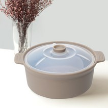 비비또 전자레인지용 실리콘 계란찜기 대, 웜그레이