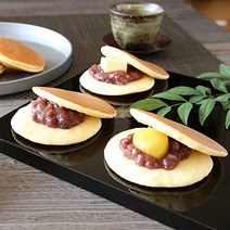 일본 도라야키 단팥빵 오사카히라카타 명과 「아카츠키」오구라·밤·버터 3종류 모둠 8개입【★손가방 포함】