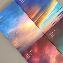건망증 더메모 라이프이즈 COOL 다이어리 (다이어리 + 러닝&워크 운동기록 만년형 포토다이어리 건강플래너), 블루레드