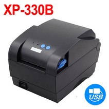 네임스티커 라벨 프린터 xprinter 80mm 열 20mm-80mm 바코드 블루투스, 협력사, 우리 플러그, XP-330b USB