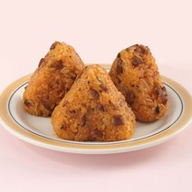 플랜츠고 콩나물제육주먹밥 주먹밥 냉동 삼각 볶음밥 어린이 아침 간편 100g 5개