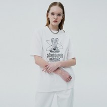 앤커버 3D ZET 페이스 티셔츠-화이트 - WHITE 127452