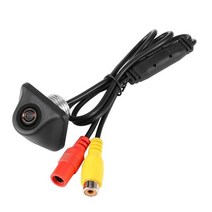 어라운드 카메라 자동차 룸미러 전방 후방 사이드 서라운드 뷰 후방 카메라 hd 170도 광각 야간 투시경 ccd 자동차 주차 전면 후면 후면보기 백업 카메라 방수 유니버설, 검은색