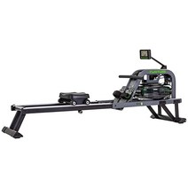 Tunturi R60W Cardio Fit Rowing Machine with Water Double Rail 3 Programmes